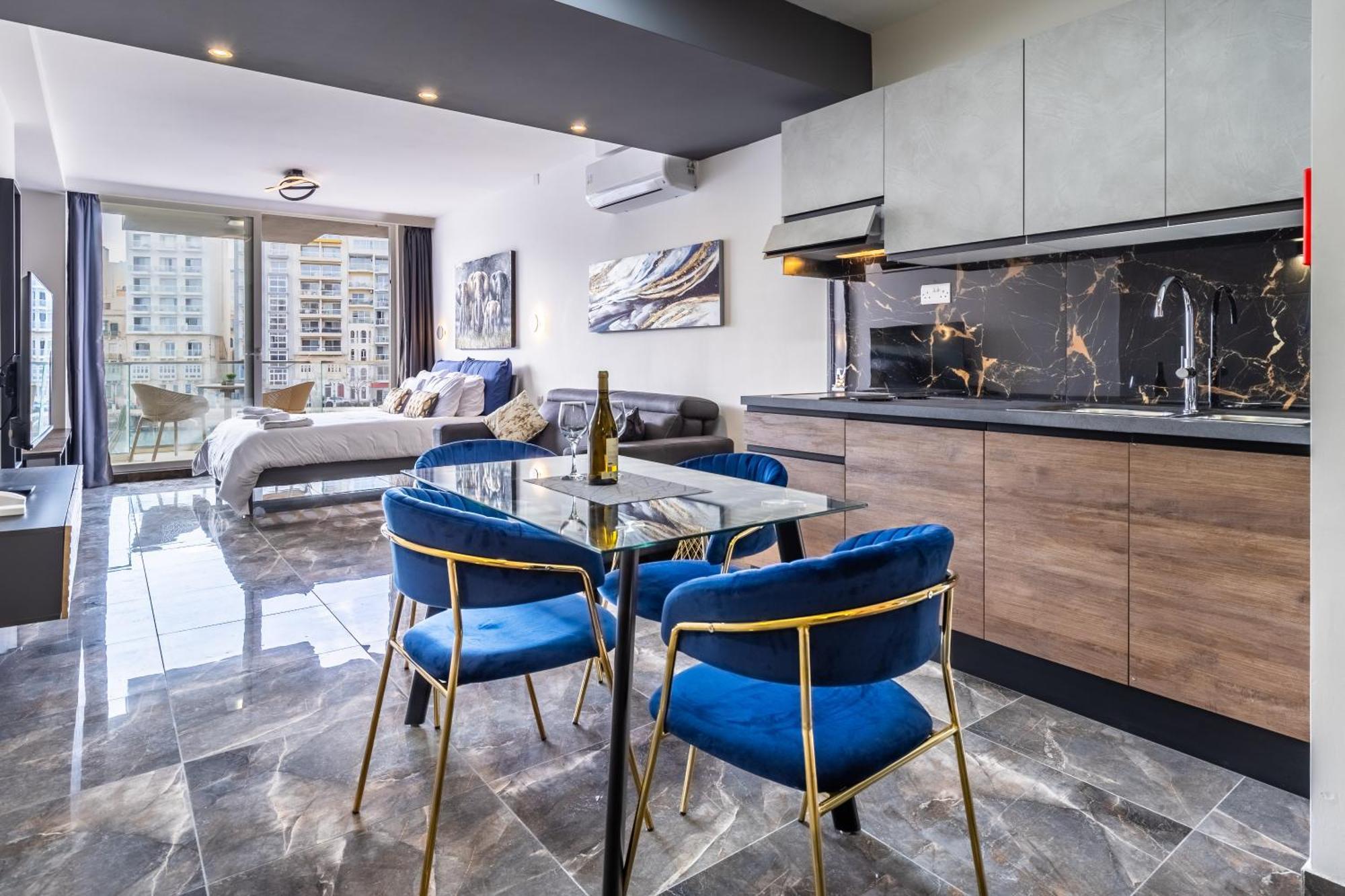 Spinola Deluxe, Stjulians Apartament *